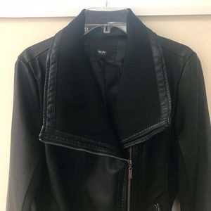 NWOT Black Pleather Jacket